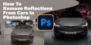 remove reflection from car image